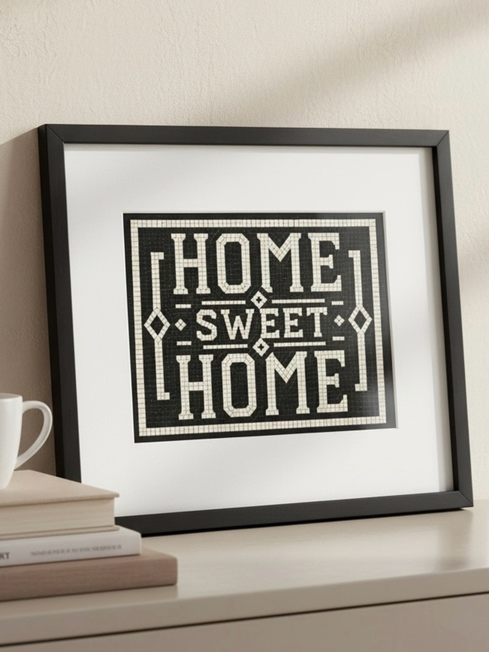 DDS Art Print, 8x10, Paper Print, Unframed, Home Sweet Home
